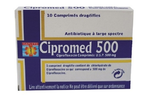 Ciprofloxacin 500 mg francais