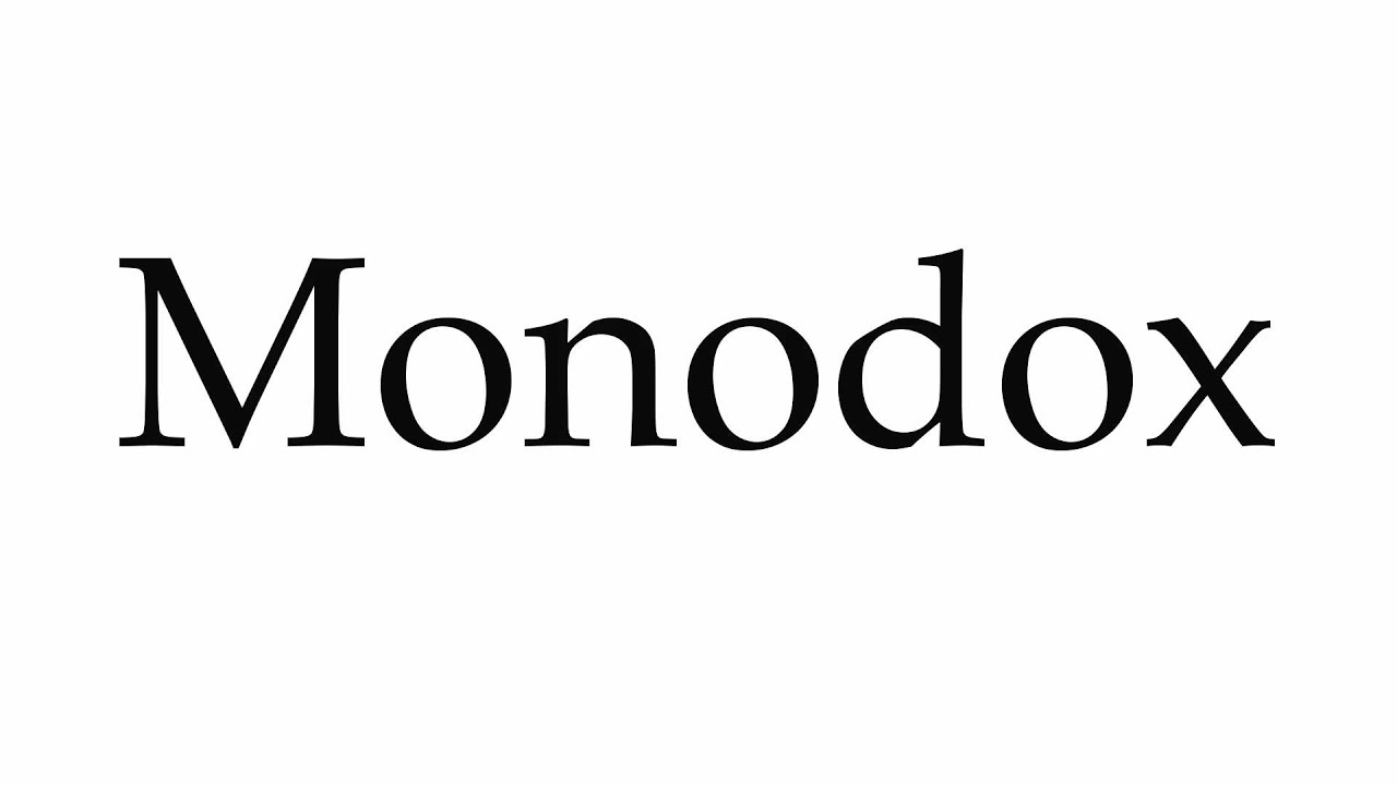Coût Du Monodox