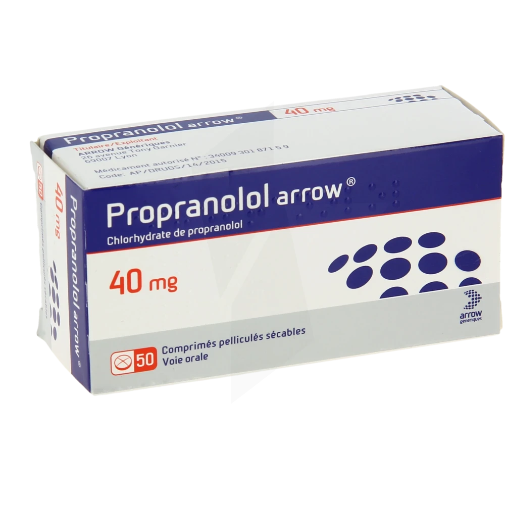 Propranolol Acheter Sans Ordonnance
