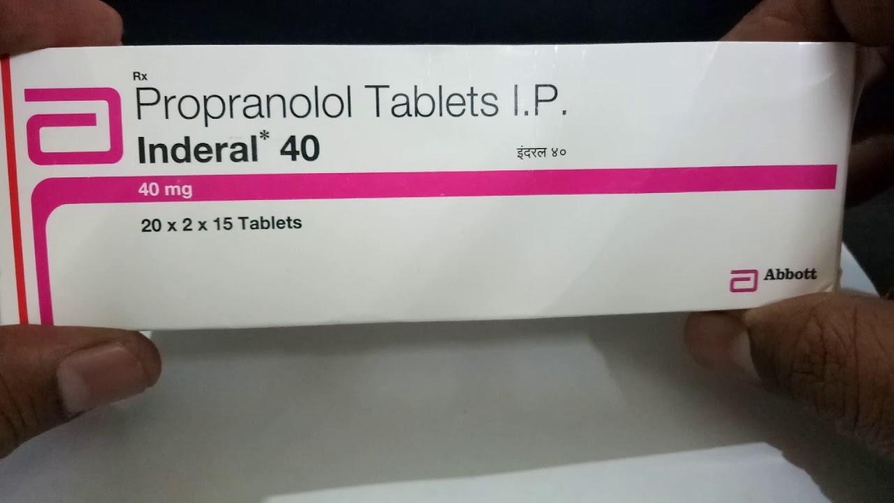 Prix Inderal 40 Mg