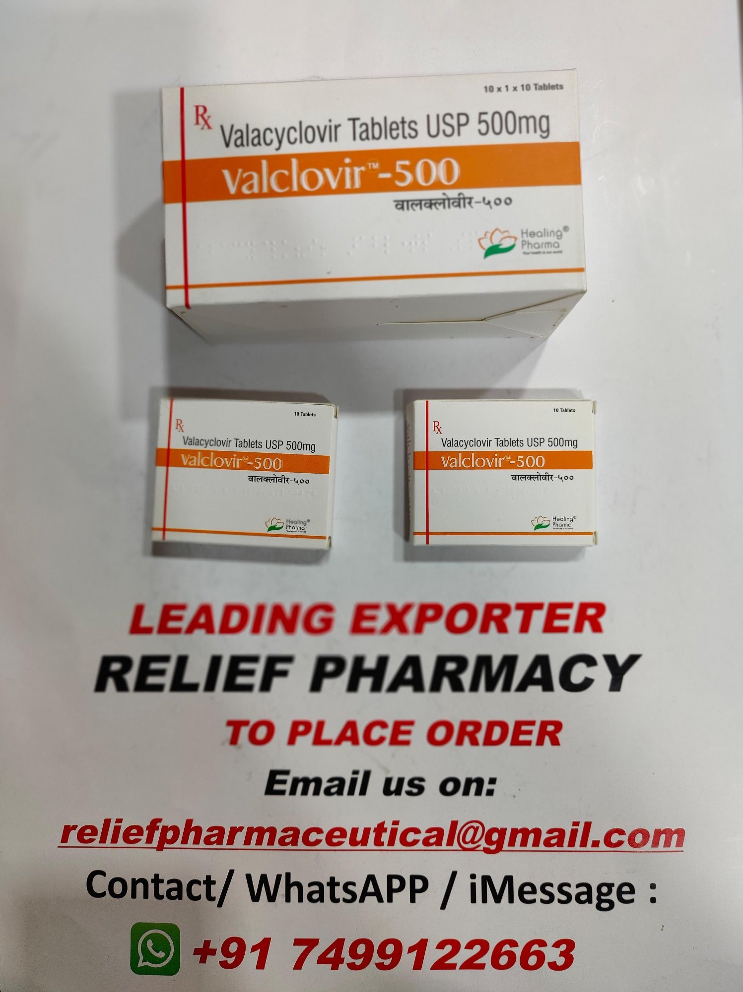 Ordre valacyclovir