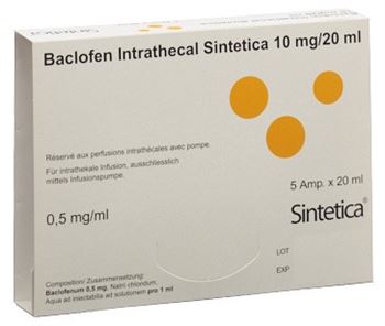 Prix Pour Baclofen