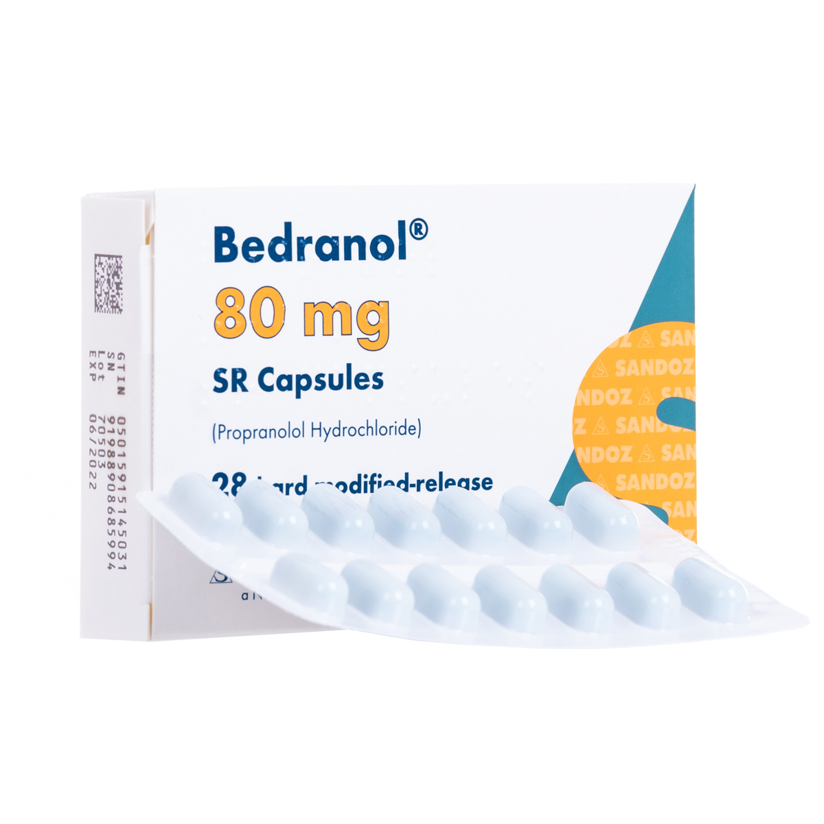 propranolol al 80 mg