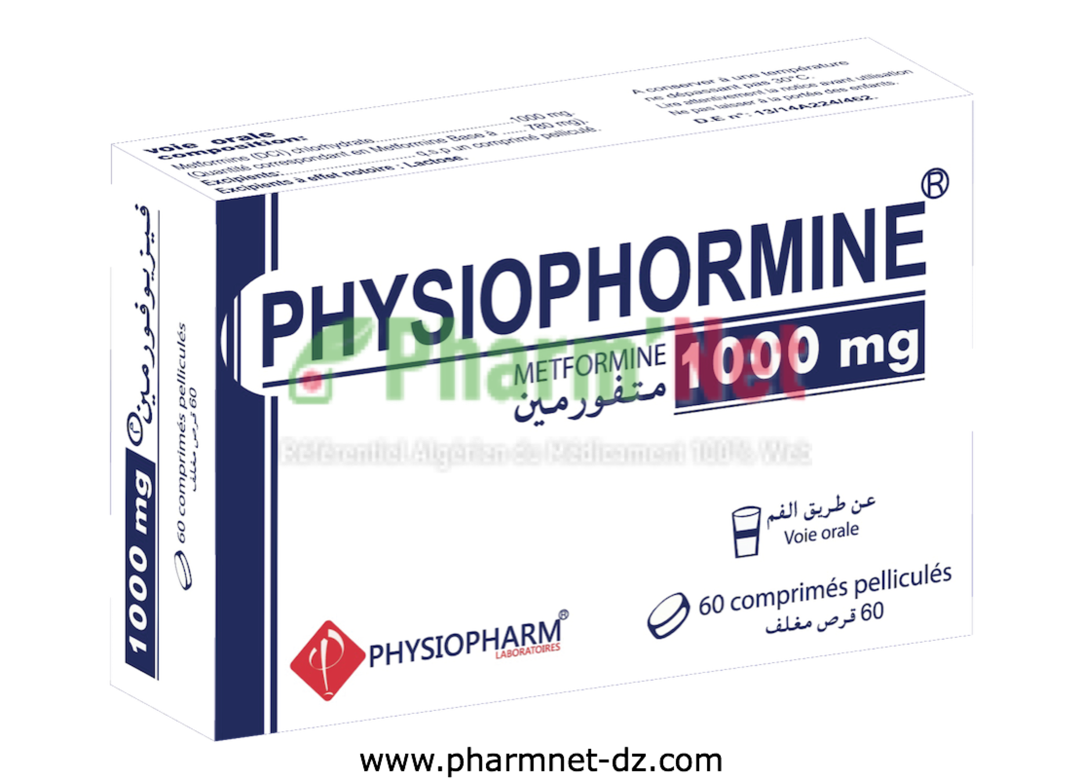 Prix Metformine 1000