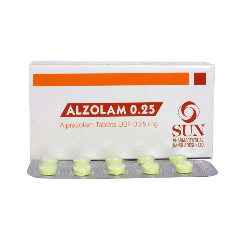 Alprazolam 0.25 mg online