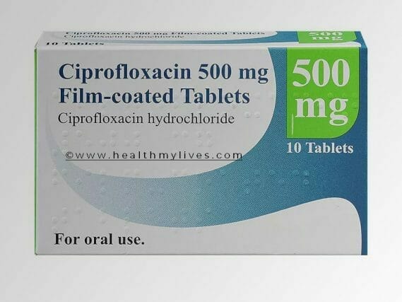 Ciprofloxacin 500mg/100ml