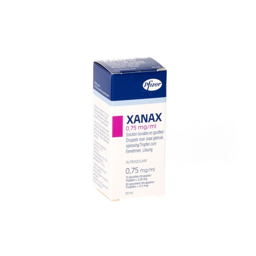 Xanax prix belgique
