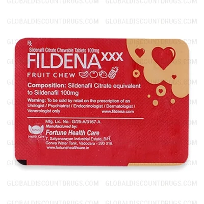 Fildena fruit chew 100 mg