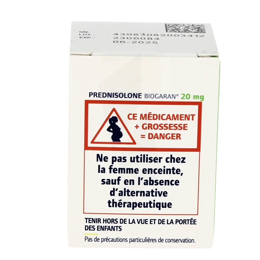Prednisolone 20mg Prix
