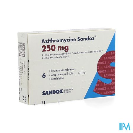 Azithromycin monohydrate 250 mg