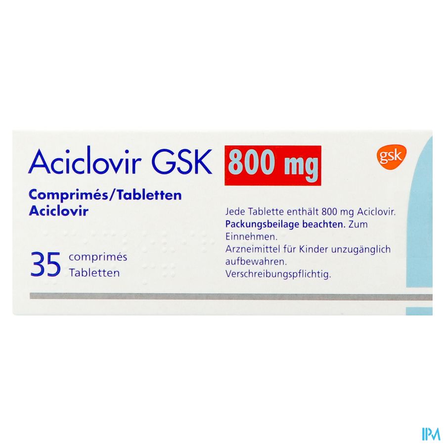 Aciclovir 800 prix belgique