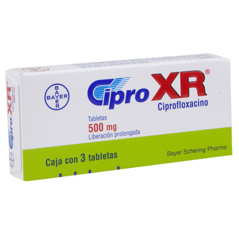 Cipro xr ciprofloxacina 1000 mg