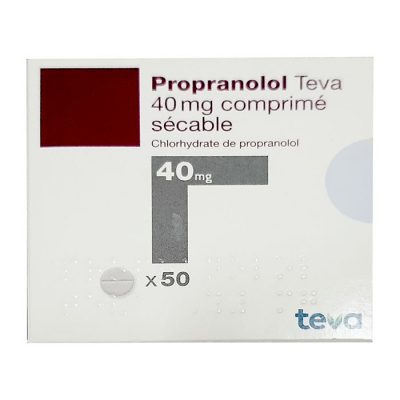 Prix Du Propranolol
