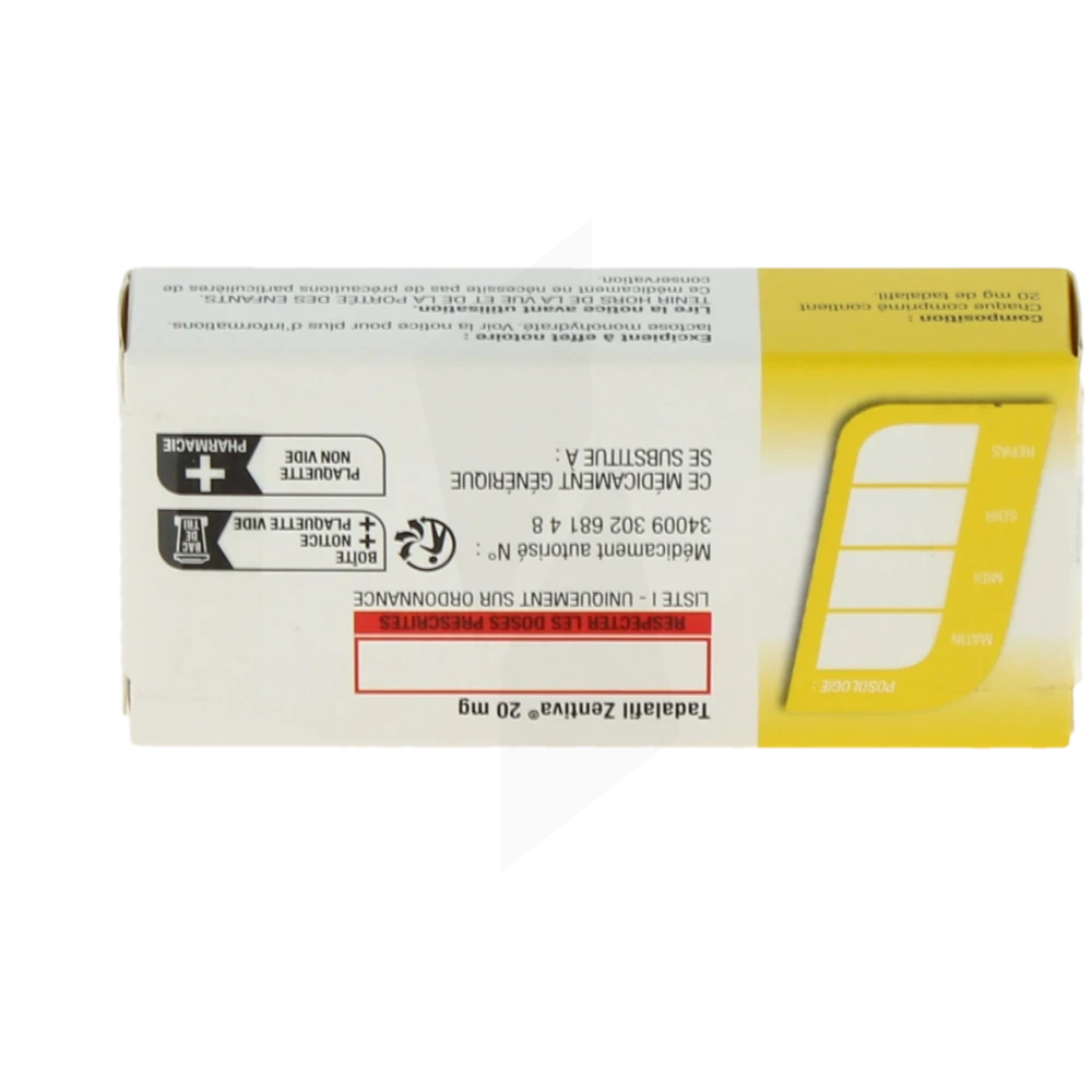 Tadalafil 5mg Zentiva