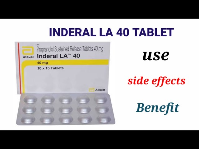 inderal la 40 mg