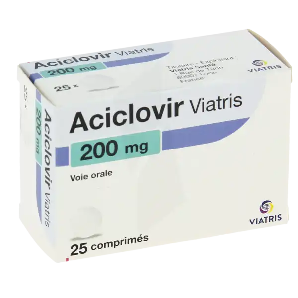 Aciclovir 200 prix