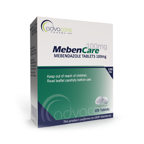 mebendazole de 100 mg