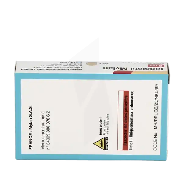 Tadalafil 2 5 Mg Prix