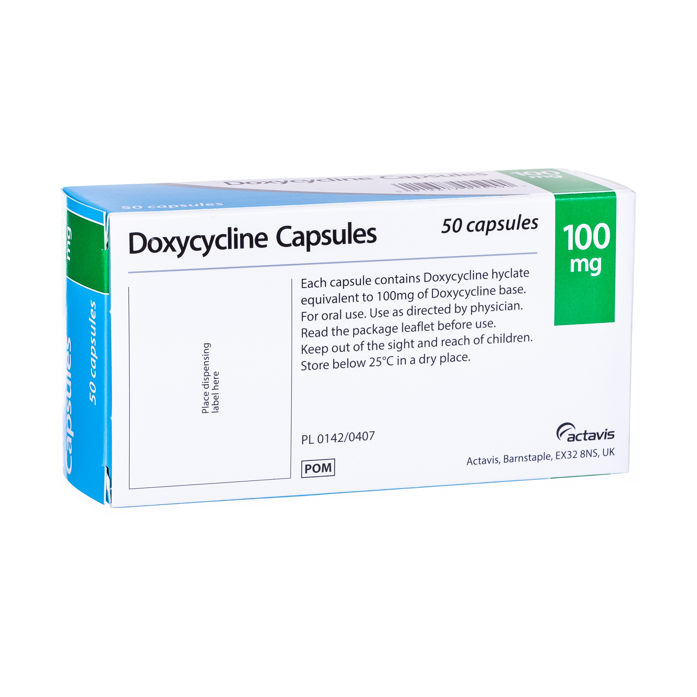 Achat Doxycycline 100mg