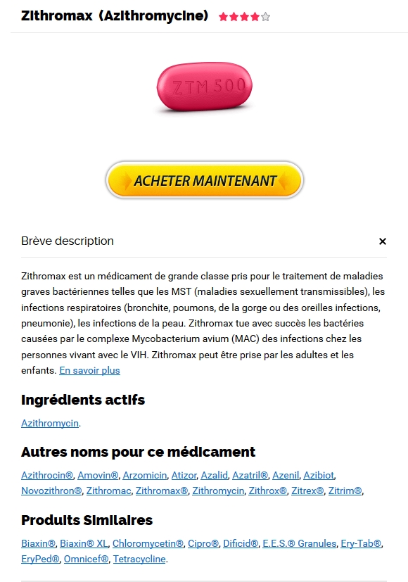 Acheter du zithromax