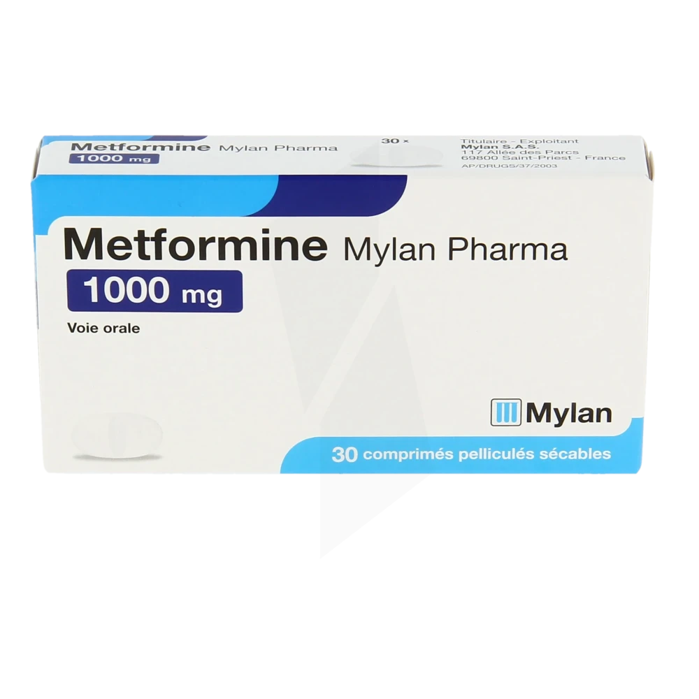 Acheter Metformine 1000