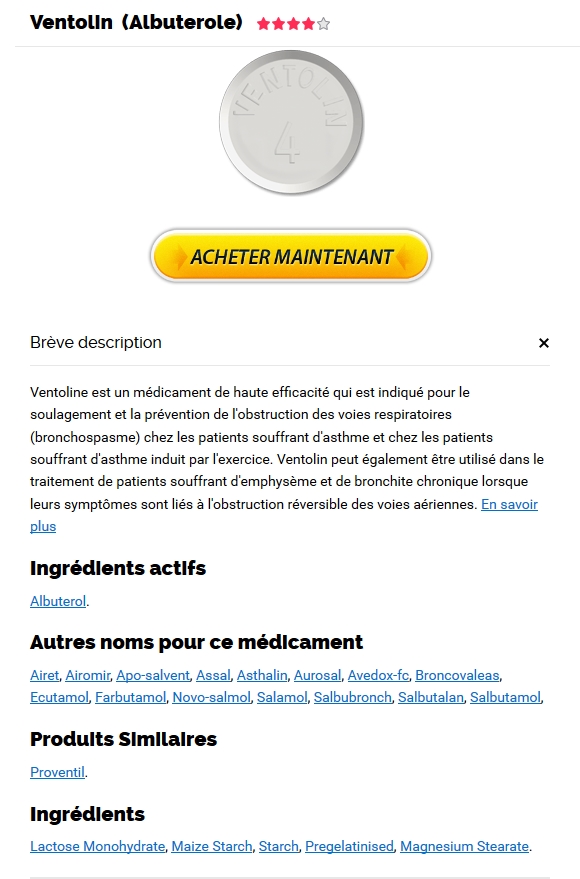 Acheter Ventolin Générique