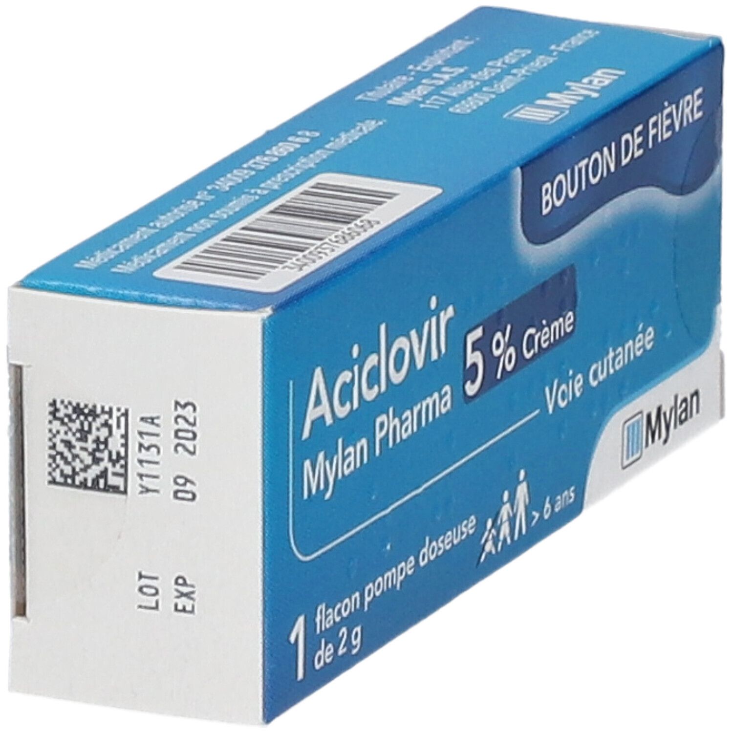 aciclovir 2g prix
