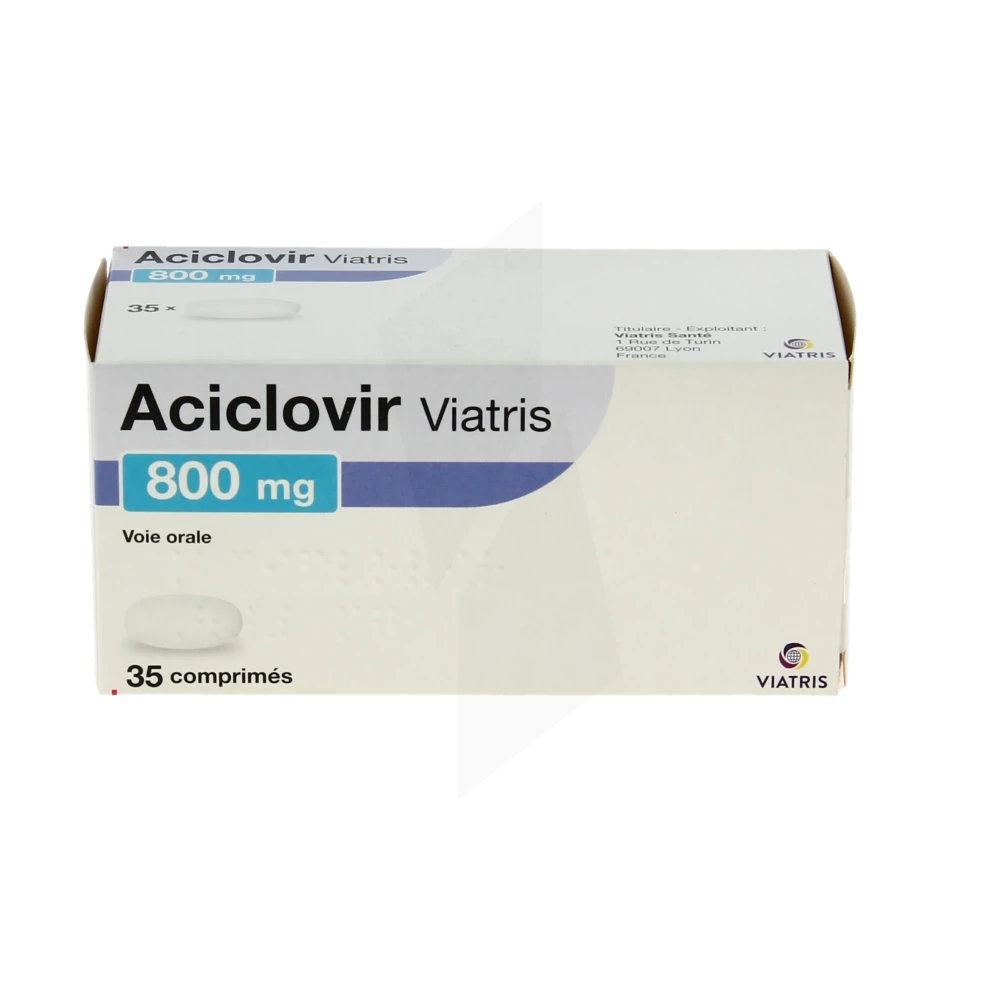 Aciclovir 800 prix