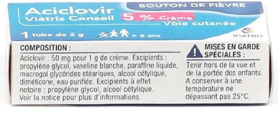 Aciclovir Creme France