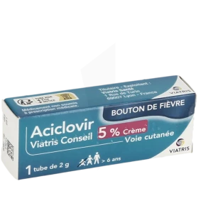 Aciclovir creme prix france