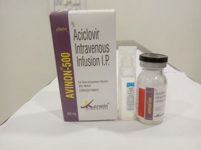 Aciclovir de 500mg