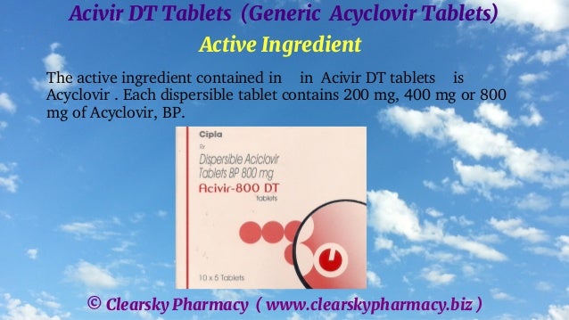 Aciclovir Générique