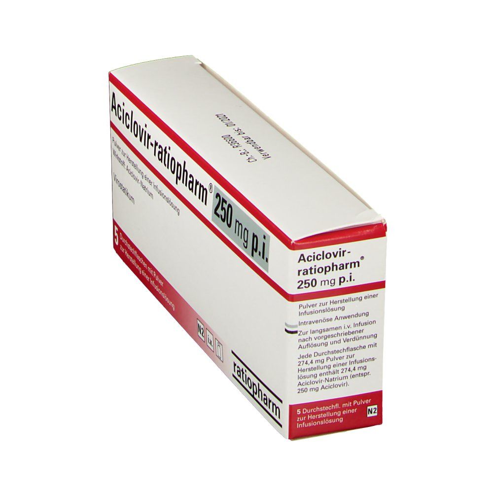 aciclovir injectable prix