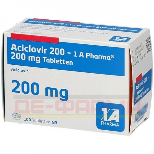Aciclovir tabletas de 500mg