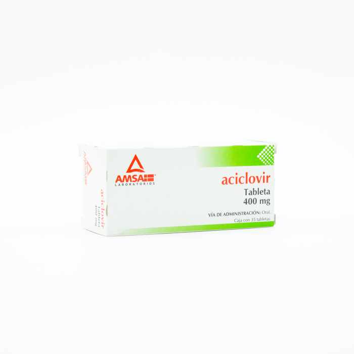 Aciclovir tabletas de 500mg