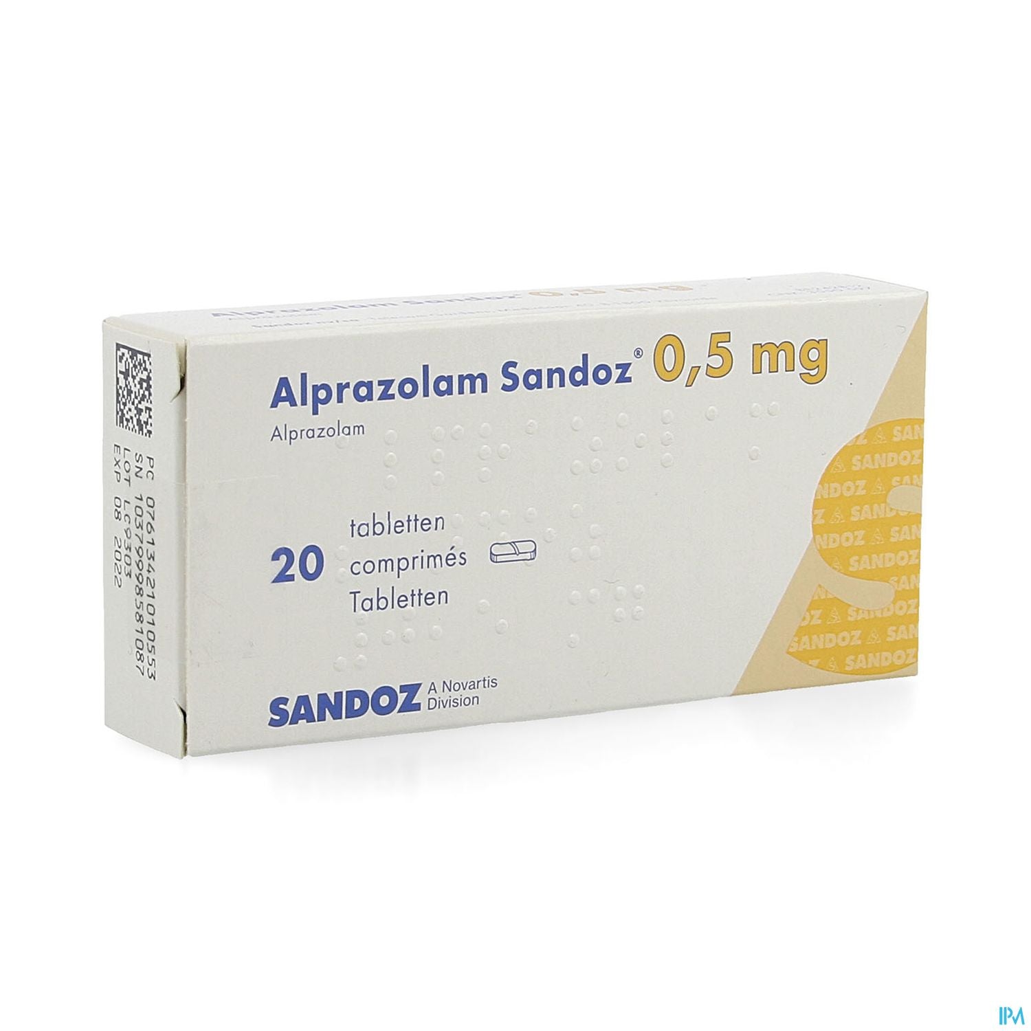 alprazolam 0 50 prix belgique