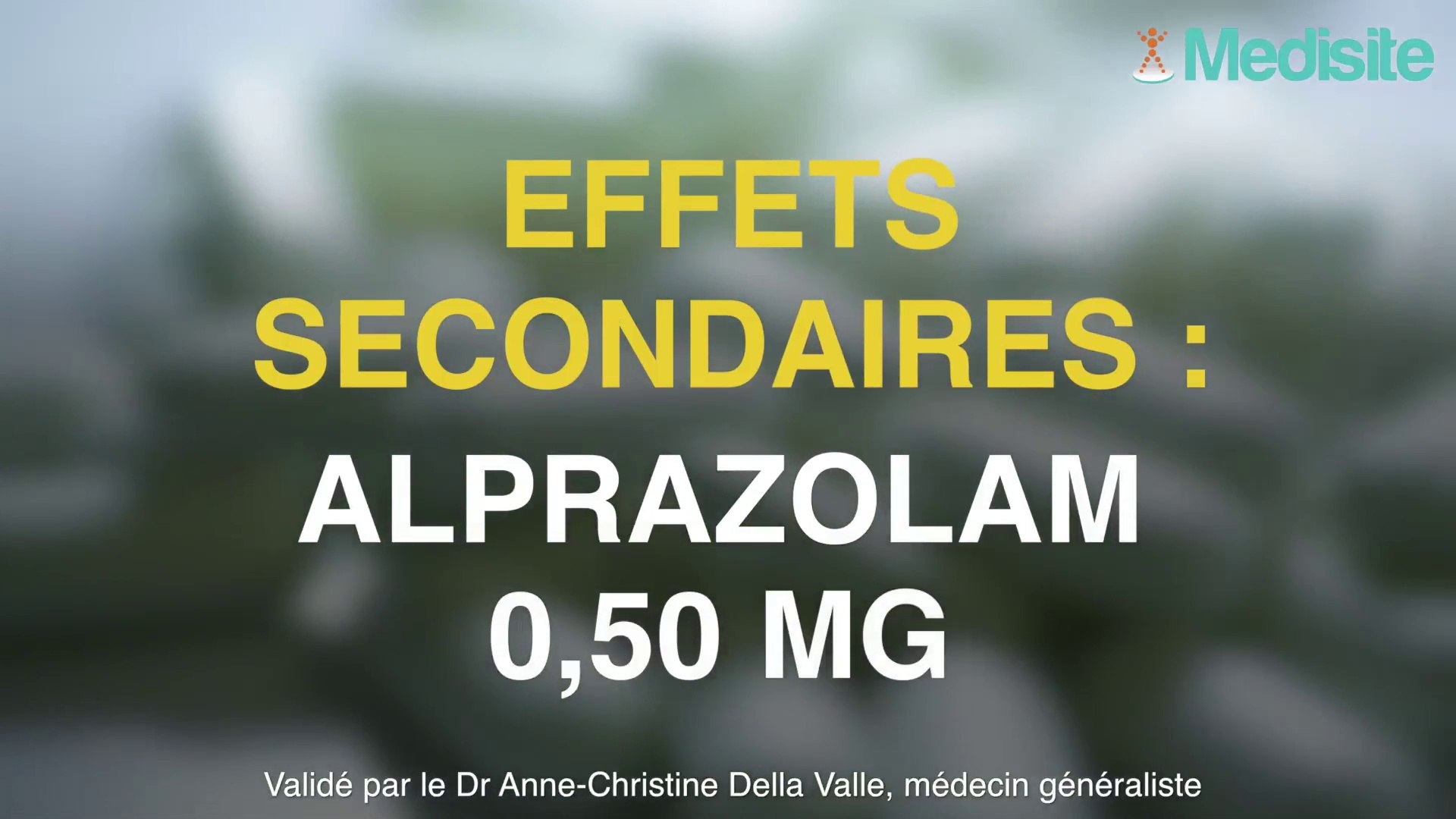 Alprazolam 0.25 Mg Pour Dormir