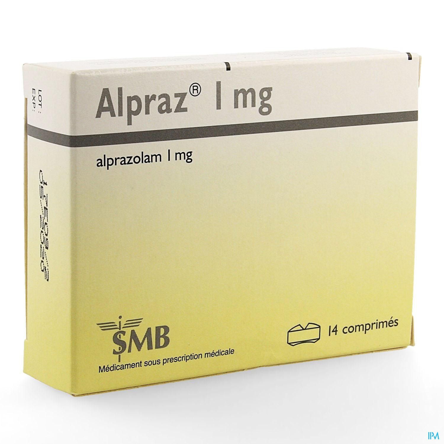 Alprazolam 0.25 mg prix