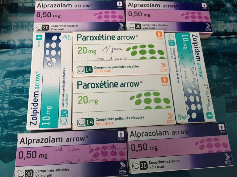 Alprazolam arrow generique