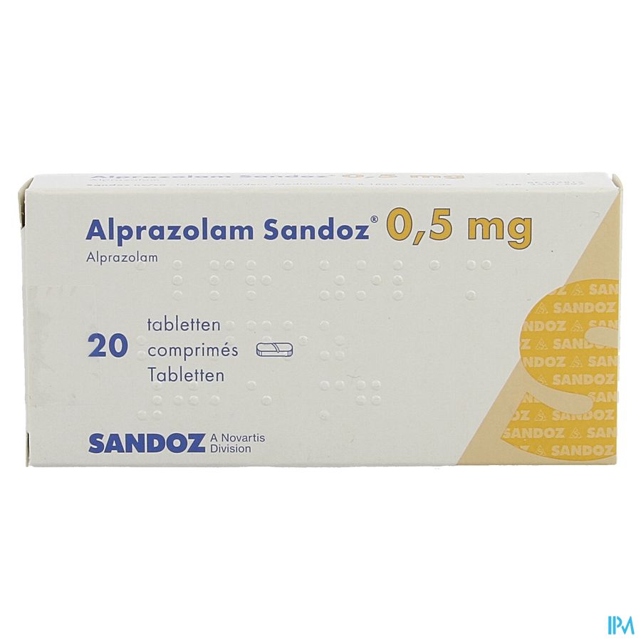alprazolam générique de quoi