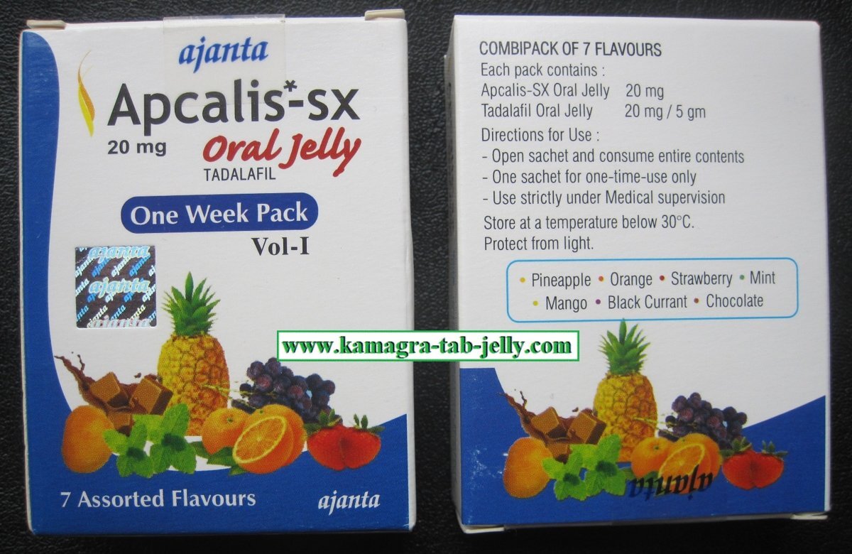 Apcalis Sx Tadalafil 20 Mg