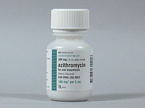 Azithromycin 100 mg per 5 ml