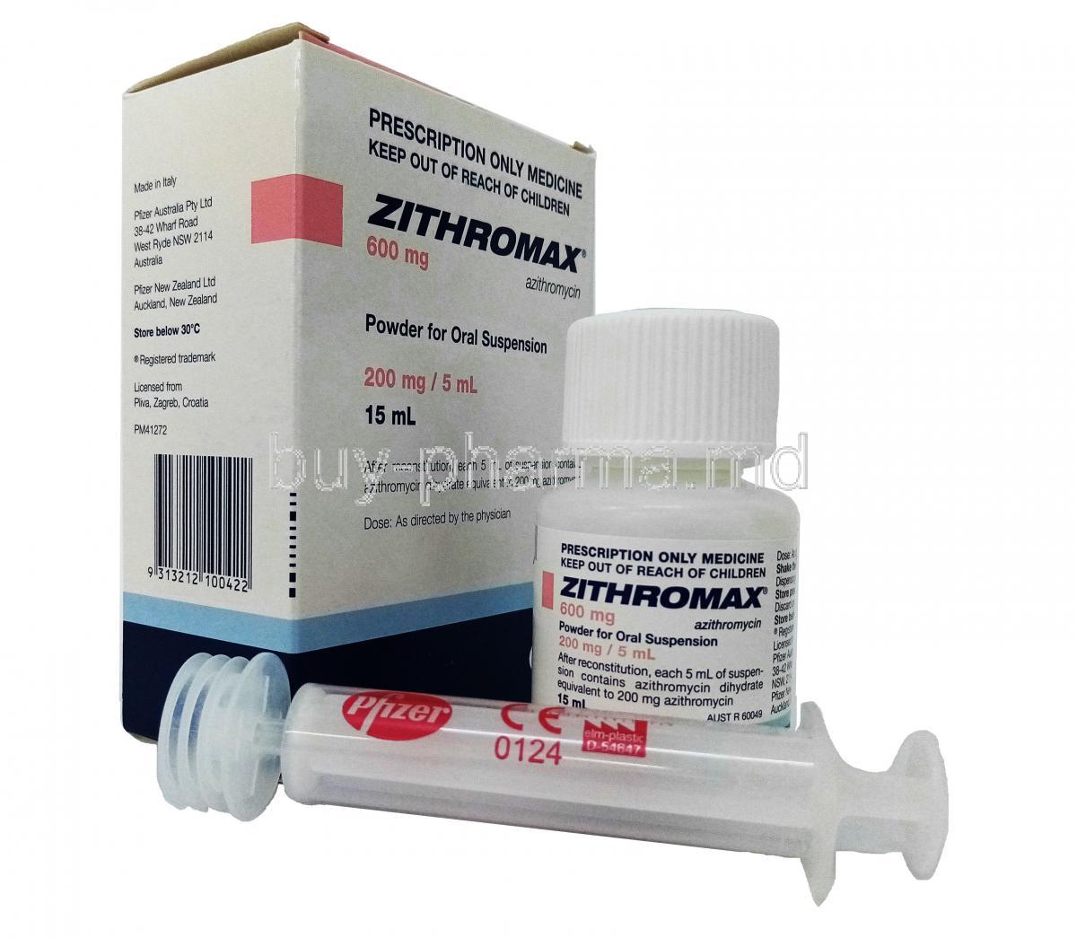 Azithromycin 100mg/5ml