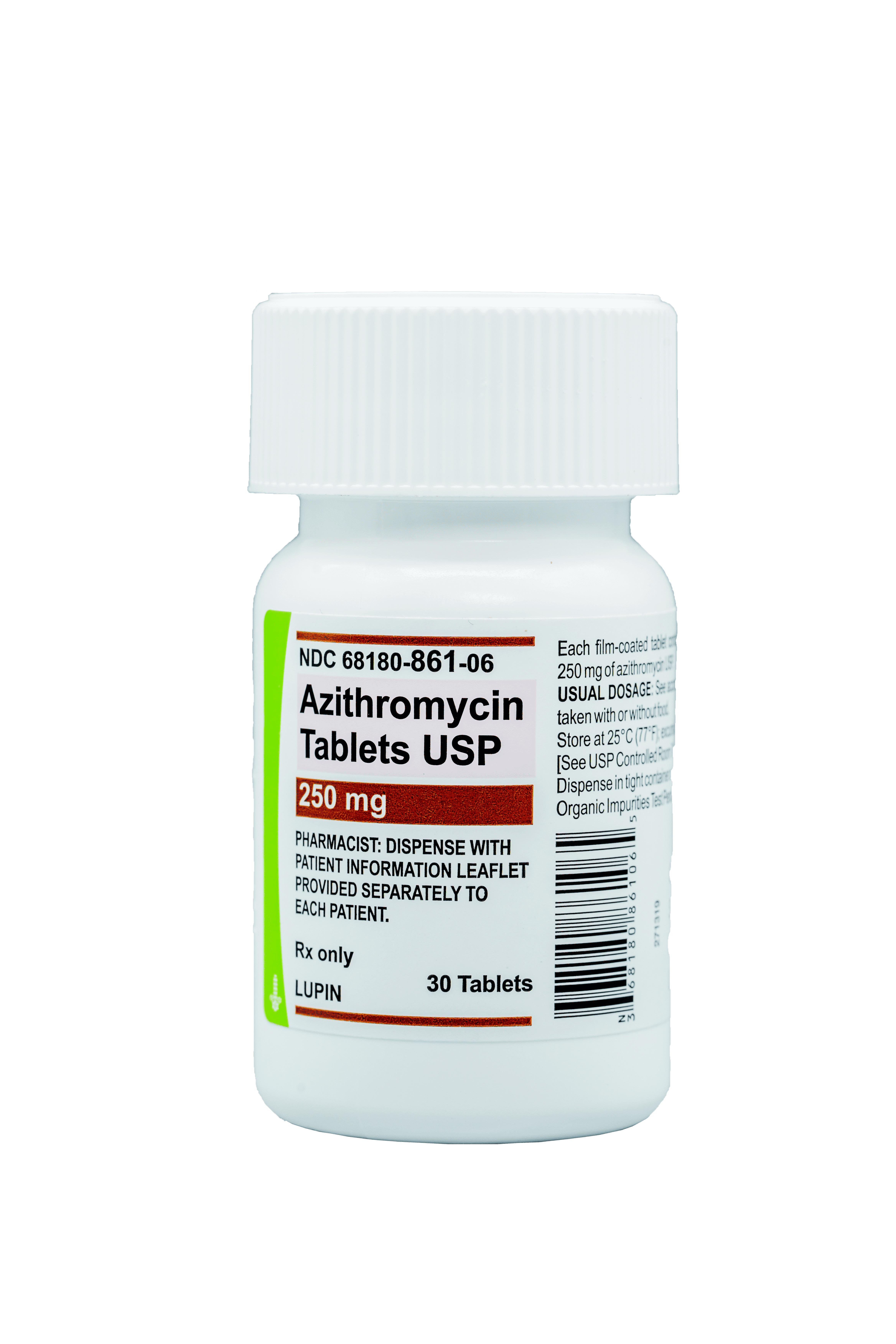 Azithromycin 250 mg ndc