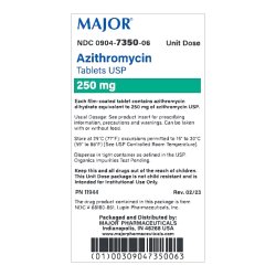 Azithromycin 250 Mg Std