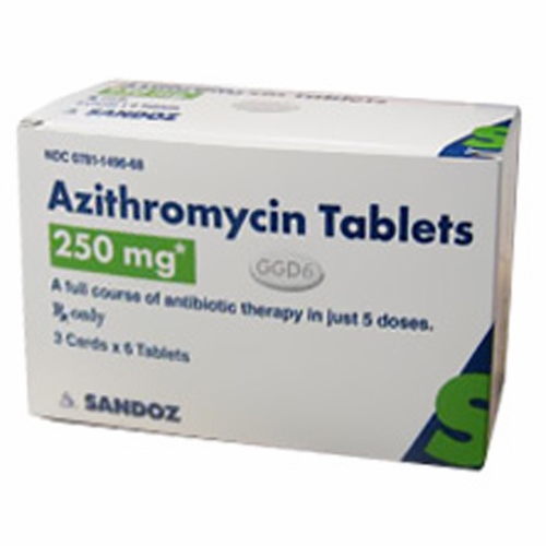Azithromycin 250 mg x 4