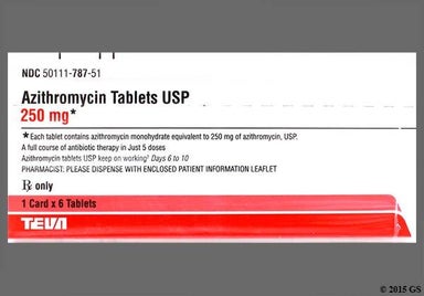 Azithromycin 250 mg x 4