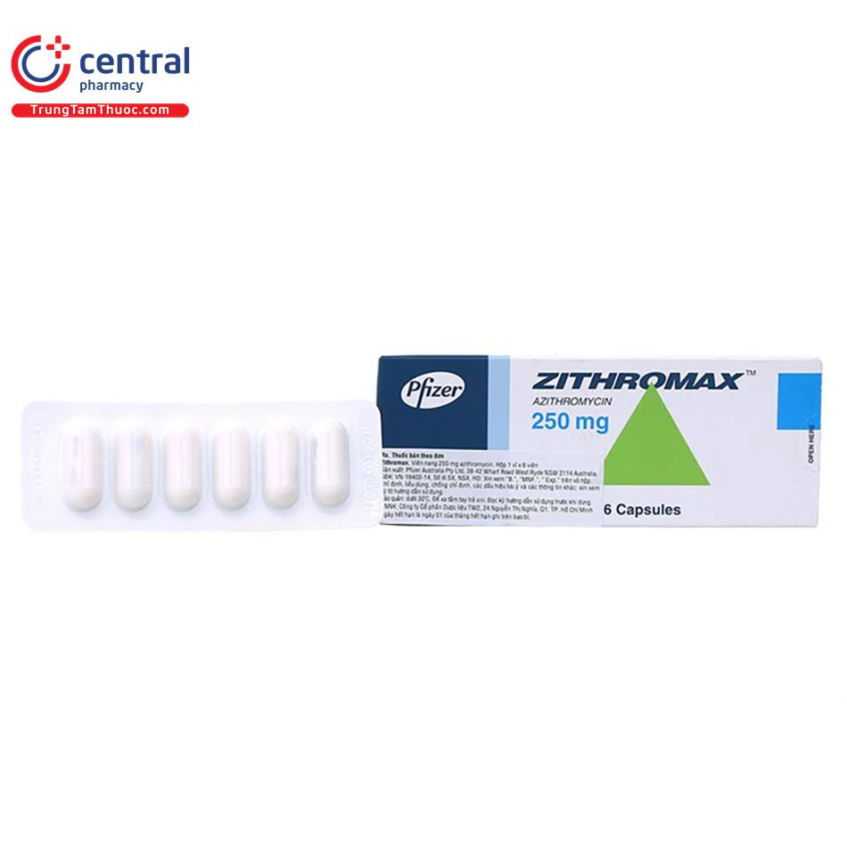 Azithromycin 250 mg zithromax