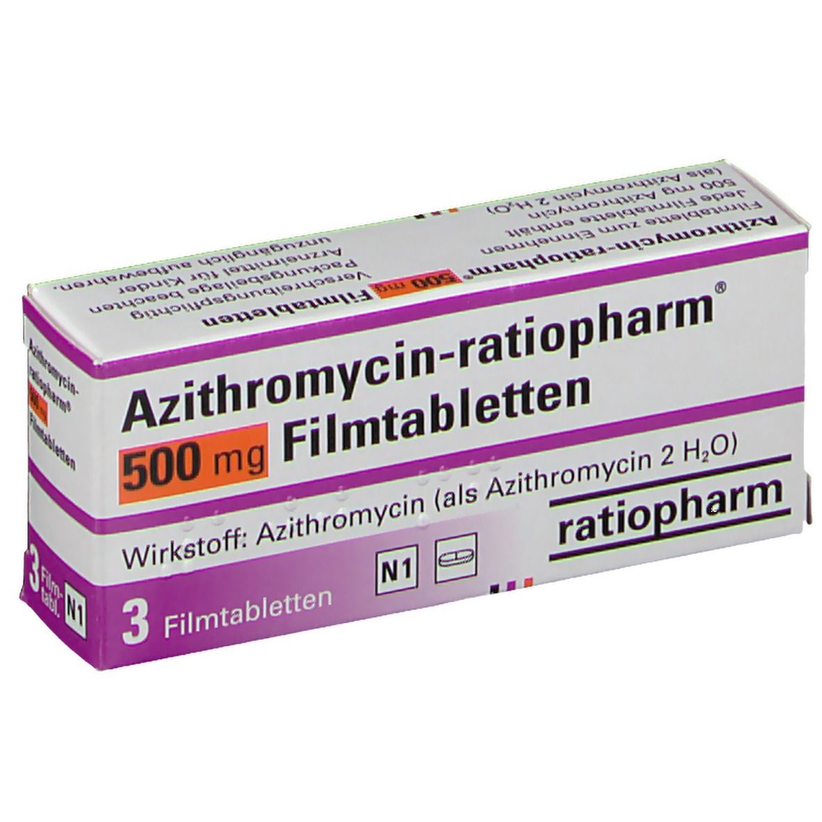 Azithromycin 500 mg ndc