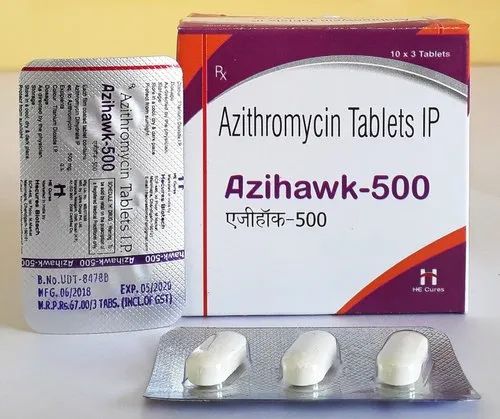 Azithromycin 500 mg x 2
